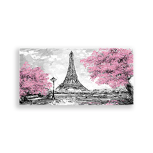 Painel Retangular - Paris - Sublimado 3D