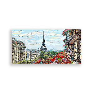 Painel Retangular - Paris - Sublimado 3D