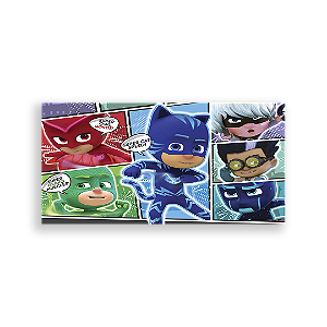 Painel Retangular - Pj Mask - Sublimado 3D