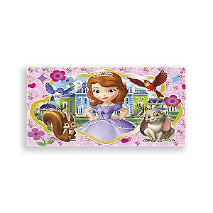 Painel Retangular - Princesa Sofia - Sublimado 3D