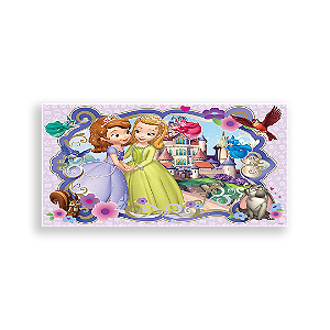 Painel Retangular - Princesa Sofia - Sublimado 3D