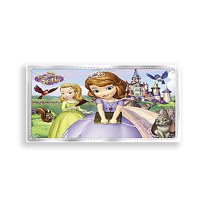 Painel Retangular - Princesa Sofia - Sublimado 3D