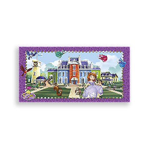 Painel Retangular - Princesa Sofia - Sublimado 3D