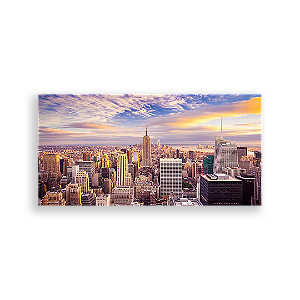 Painel Retangular - Prédios - Sublimado 3D