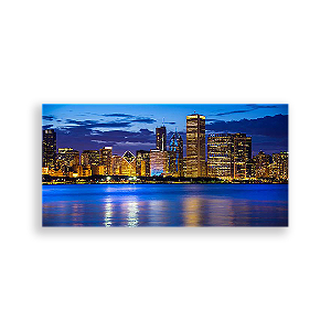 Painel Retangular - Prédios - Sublimado 3D