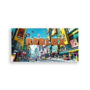 Painel Retangular - Roblox - Sublimado 3D