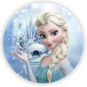 Painel de Mesa - Frozen - Sublimado 3D