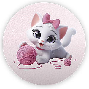 Painel de Mesa - Gata Marie - Sublimado 3D