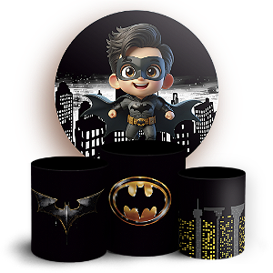 KIT Redondo e Trio - Batman - Sublimado 3D