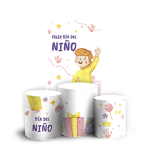 Faixa Lateral e Trio Cilindro Sublimado 3D Vest Facil - Día del Niño ES