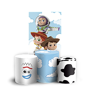 Faixa Lateral e Trio Cilindro Sublimado 3D Vest Facil - Toy Story
