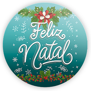 Painel de Mesa Sublimado 3D - Natal