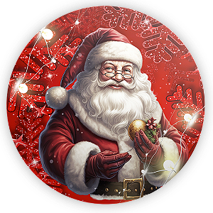 Painel de Mesa Sublimado 3D - Natal