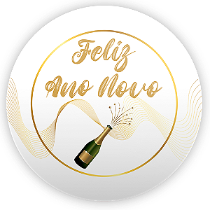 Painel de Mesa Sublimado 3D - Ano Novo