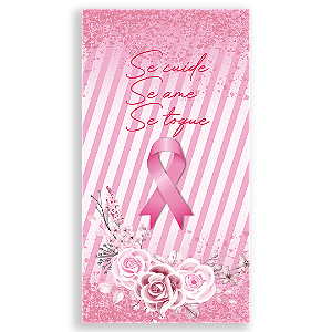 Faixa Lateral Sublimado 3D - Outubro Rosa ES