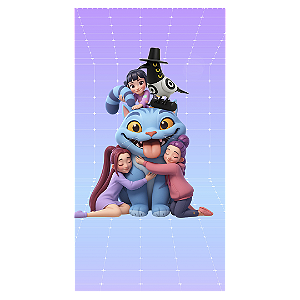 Faixa Lateral Sublimado 3D - Guerreiras Do K Pop