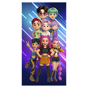 Faixa Lateral Sublimado 3D - Guerreiras Do K Pop