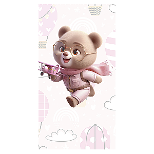 Faixa Lateral Sublimado 3D - Ursinha