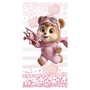 Faixa Lateral Sublimado 3D - Ursinha