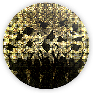 Painel de Mesa Sublimado 3D - Formatura