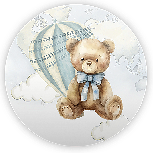 Painel de Mesa Sublimado 3D - Urso