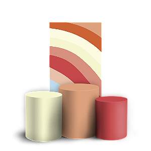 Faixa Lateral e Trio Cilindro Sublimado 3D Vest Facil - Cores
