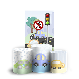 Faixa Lateral e Trio Cilindro Sublimado 3D Vest Facil - Transporte