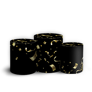 Trio Cilindro Sublimado 3D - Formatura