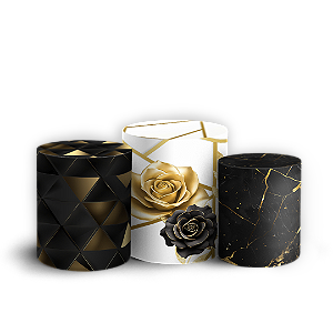 Trio Cilindro Sublimado 3D - 15 Anos