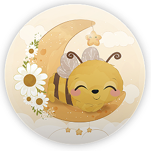 Painel de Mesa Sublimado 3D - Abelha