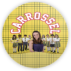 Painel de Mesa Sublimado 3D - Carrosel SBT