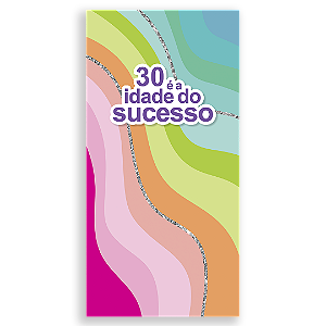 Faixa Lateral Sublimado 3D - De Repente 30