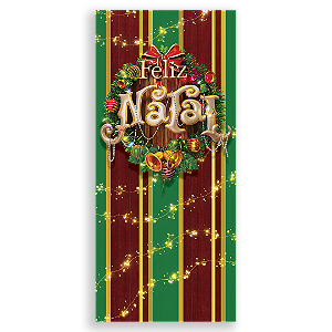 Faixa Lateral Sublimado 3D - Porta de Natal