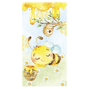 Faixa Lateral Sublimado 3D - Abelha