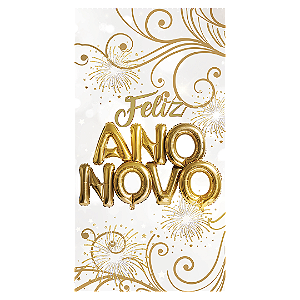 Faixa Lateral Sublimado 3D - Ano Novo