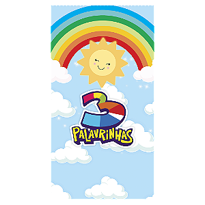 Faixa Lateral Sublimado 3D - 3 Palavrinhas