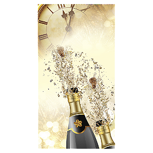 Faixa Lateral Sublimado 3D - Ano Novo