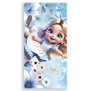 Faixa Lateral Sublimado 3D - Alice