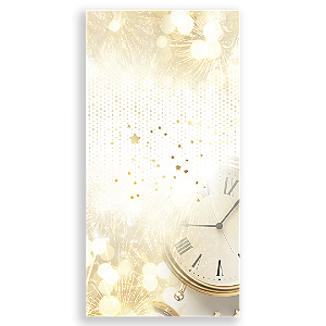 Faixa Lateral Sublimado 3D - Ano Novo