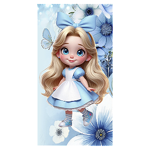 Faixa Lateral Sublimado 3D - Alice