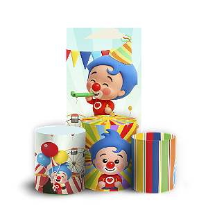 Faixa Lateral e Trio Cilindro Sublimado 3D Vest Facil - Plim Plim