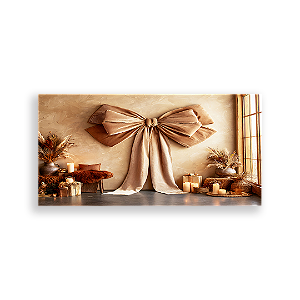 Painel Retangular Sublimado 3D - Fundo Fotografico Natal