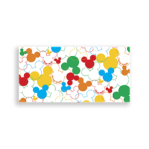 Painel Retangular Sublimado 3D - Fundo Mickey