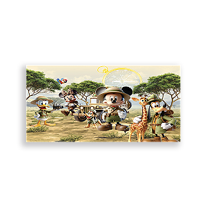 Painel Retangular Sublimado 3D - Safari