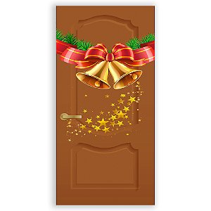 Capa Decorativa Porta Sublimação 3D - Porta Natal