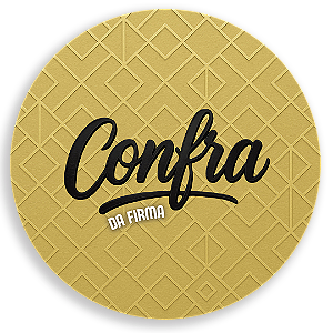 Painel Redondo Sublimado 3D - Confraternização -Cris Reis