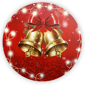 Painel de Mesa Sublimado 3D - Natal