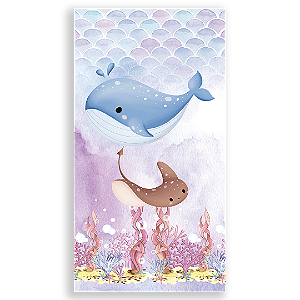 Faixa Lateral Sublimado 3D - Sereia