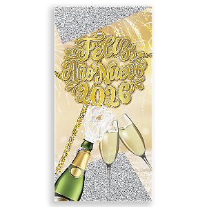 Faixa Lateral Sublimado 3D - Año Nuevo ES