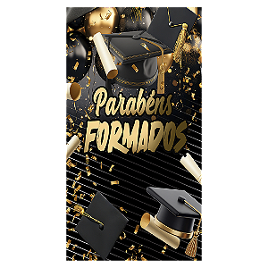 Faixa Lateral Sublimado 3D - Formatura Abc